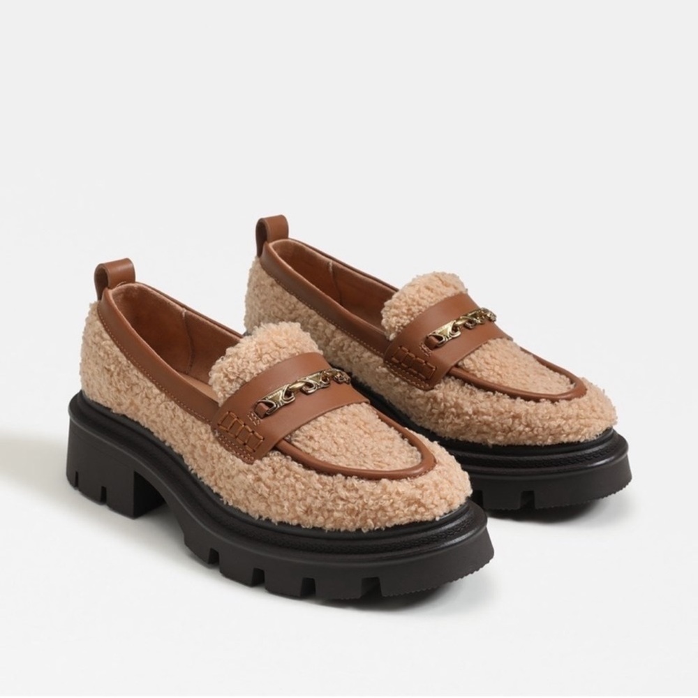 Sam Edelman Pierre Cozy Lug-Sele loafers - Picture 1 of 8
